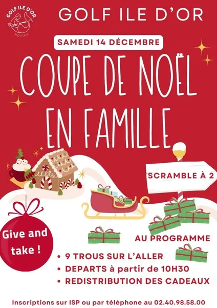 Coupe de Noel en Famille